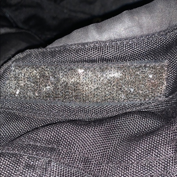 Gently Loved Men's Black Motorcycle Jacket..** Missing Washable Inner Liner** - Picture 7 of 16